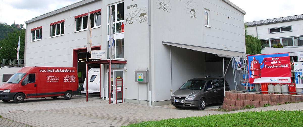 Camping und Freizeit - Beisel Schutzdachbau in Neckarsteinach